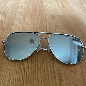 Quay X Desi Aviator Sunglasses